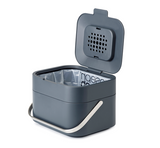 Stack 4 Waste Compost Caddy Grey or Stone - The Organised Store