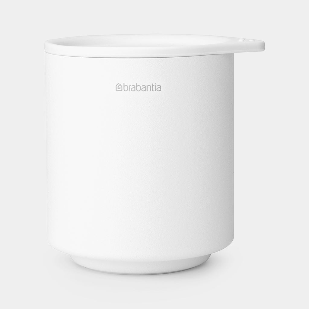 MindSet Storage Pot- Fresh White