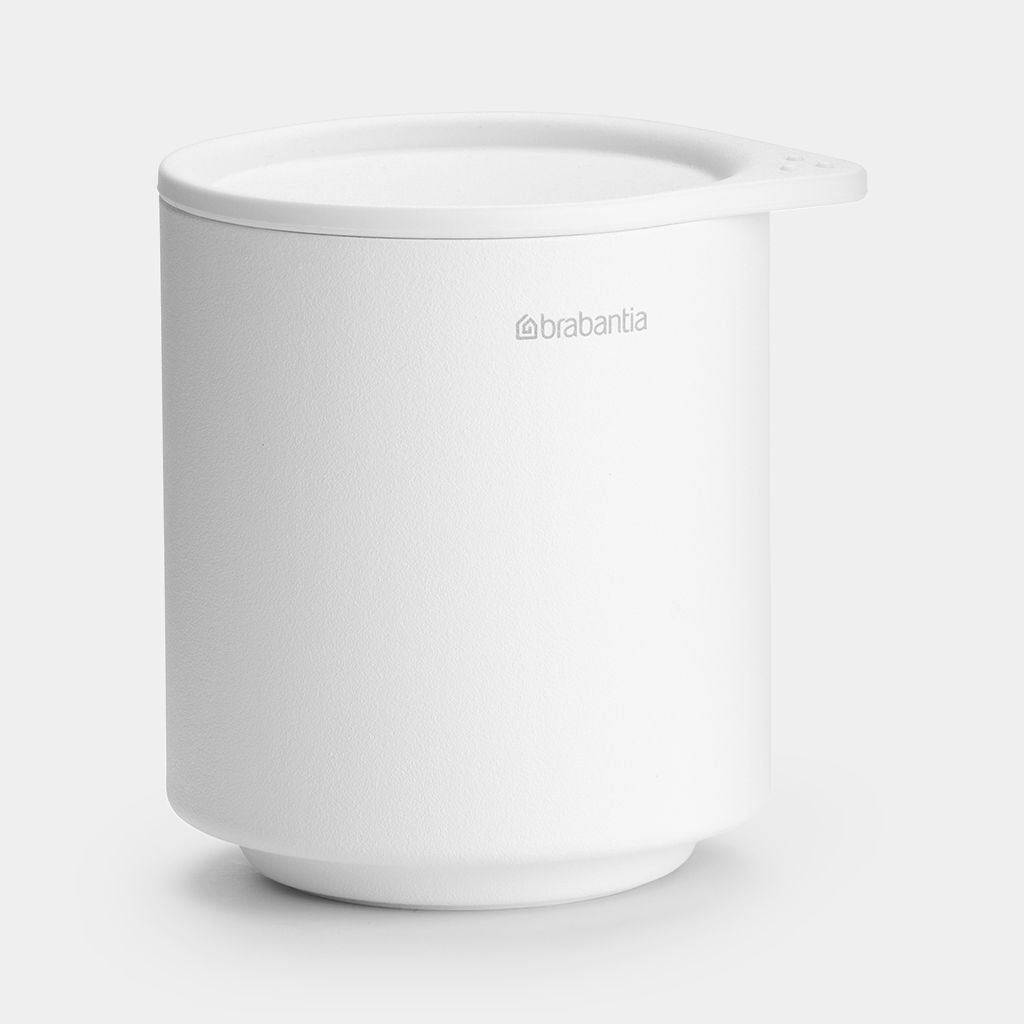 MindSet Storage Pot- Fresh White