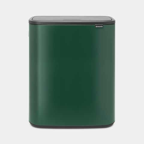 Pedal Bin 30L Matt Steel or Brilliant Steel