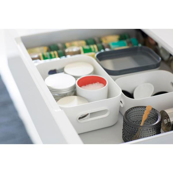 Smart Store Compact Lid White/Grey - The Organised Store