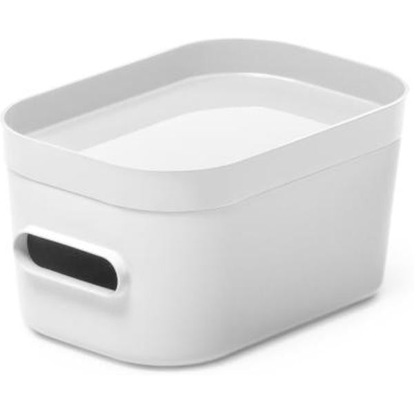 Smart Store Compact Lid White/Grey - The Organised Store