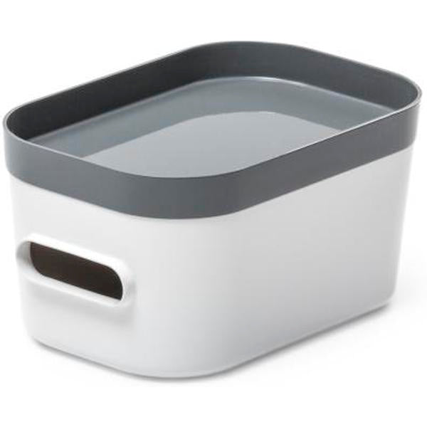 Smart Store Compact Lid White/Grey - The Organised Store