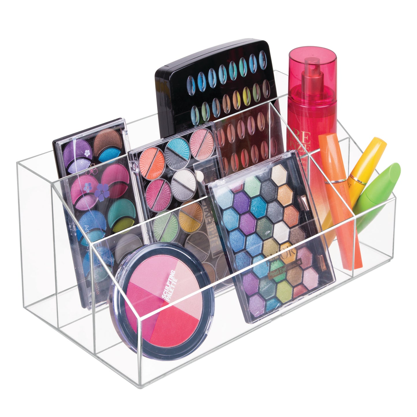 Cosmetic Organizer with 5 Departments - The Organised Store