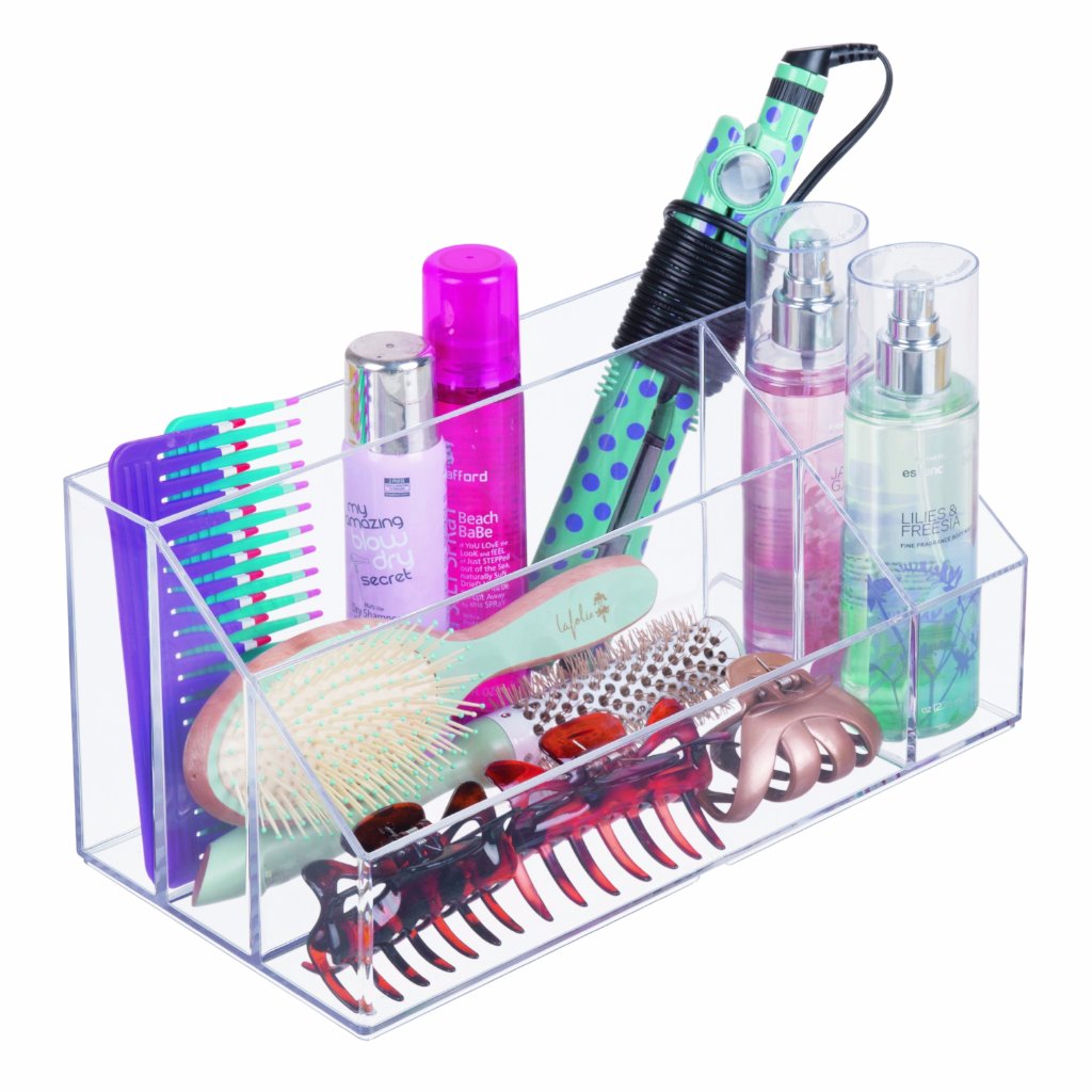 Cosmetic Organizer with 5 Departments - The Organised Store
