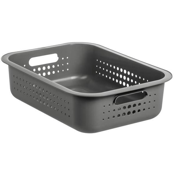 SmartStore™ Basket  Recycled 10 Anthracite - The Organised Store