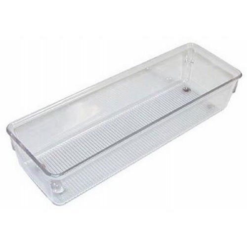 LINUS Drawer Organiser 3 x 9 x 2 - Clear - The Organised Store