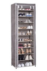 Chrome 6 Tier Extendable Shoe Rack