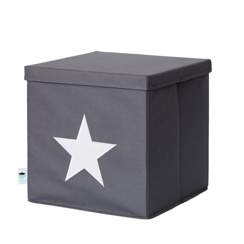 Small Store Box Grey Pink Star