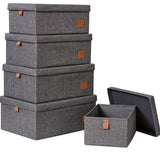 Set of 5 Storage Boxes