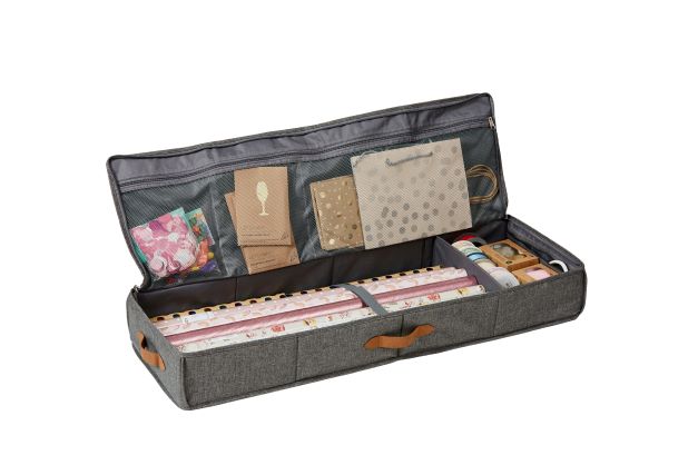 Gift Wrap & Craft Storage Tote- Various Colours - The Organised Store