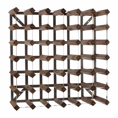 Vertex 6 Bottle Gold Finish Wine Rack