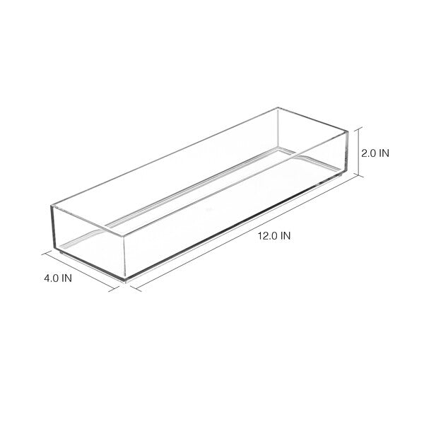 Clarity Drawer Organiser 4" x 12" x 2"