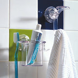Power Lock Toothbrush Holder Clear - The Organised Store