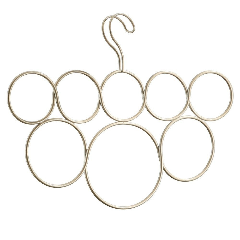 CLASSICO 8 Loop Scarf Holder Pearl Champagne - The Organised Store