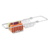 Over The Sink Caddy Silver Aluminum - The Organised Store
