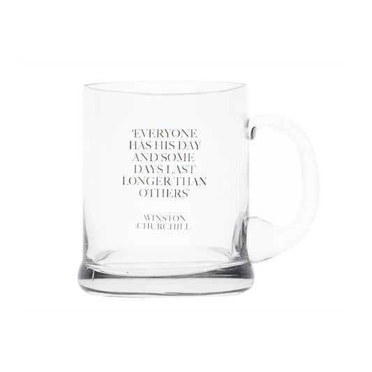 Earlstree & Co Glass Beer Tankard