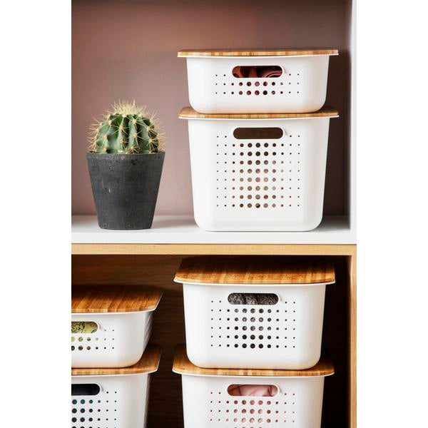 SmartStore™ Basket  Recycled 10 Anthracite - The Organised Store