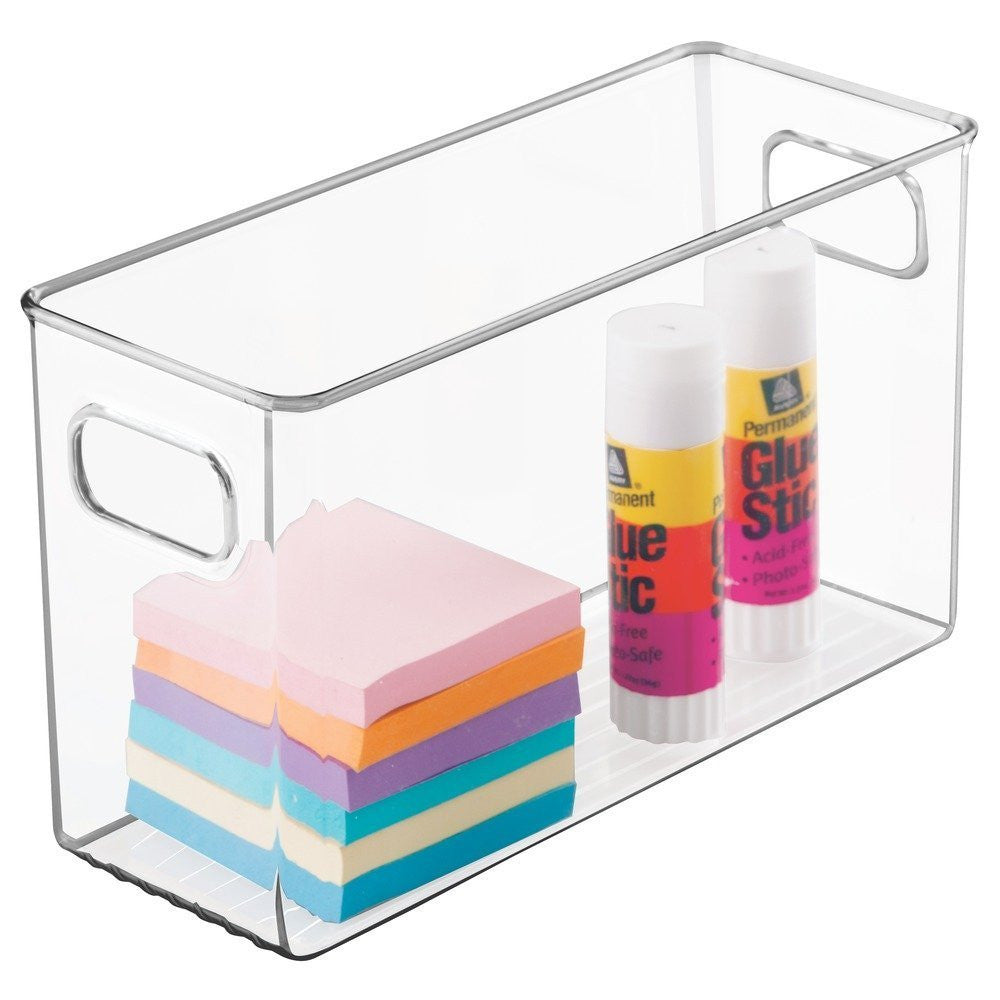 LINUS Pantry Cube bin 10" X 4" X 6" - Clear - The Organised Store