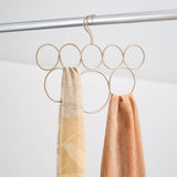 CLASSICO 8 Loop Scarf Holder Pearl Champagne - The Organised Store