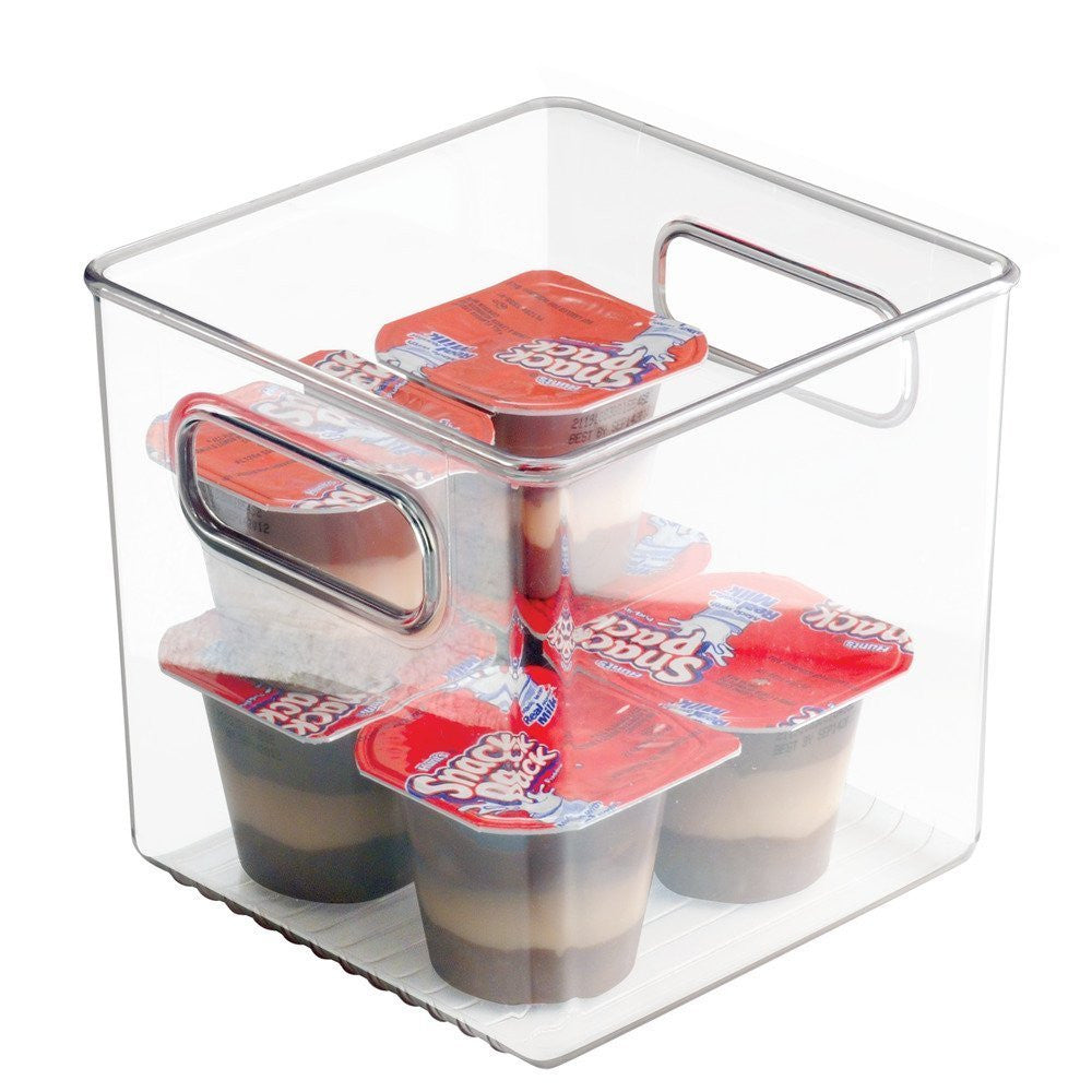 LINUS Pantry Cube bin 6" X 6" X 6" - Clear - The Organised Store