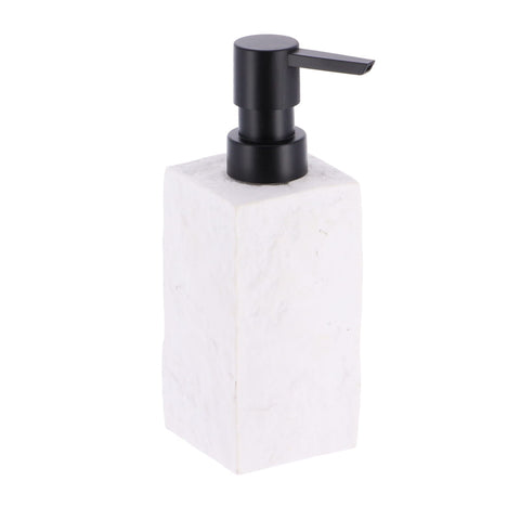 Square Polyresin Soap Grey Range