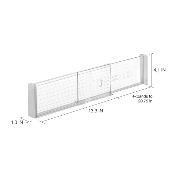 iDesign Linus Adjustable Deep Drawer Dividers