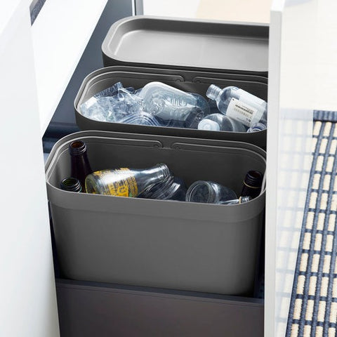 SmartStore™ Collect 76 L with Birch Lid- White