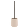 Toilet Brush ABS + Rubber With Stripes - Taupe
