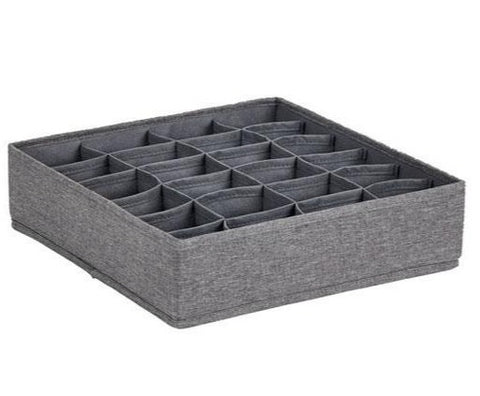 Drawer Organiser With 6 compartments- Grey or Beige