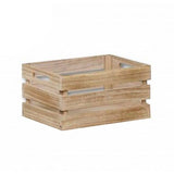 Paulownia Wood Storage Box - Light Burn