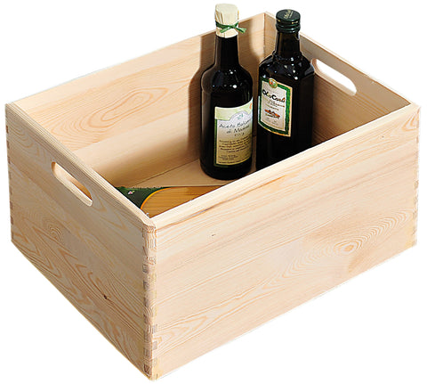 Paulownia Wood Storage Crate