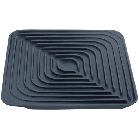 Dish Brush With Suction Cup Holder - Dark Grey