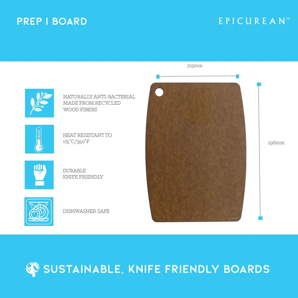 Epicurean Prep Board- Nutmeg