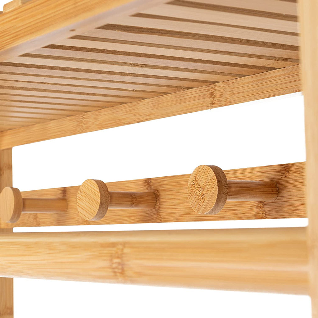 Nara Multifunctional Bamboo Clothes Storage Rack