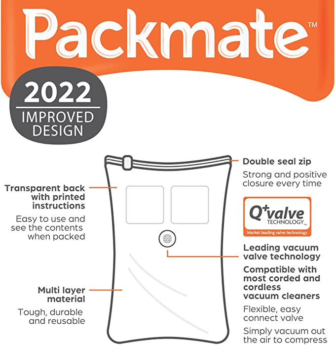 Packmate vacuum storage bags 2025