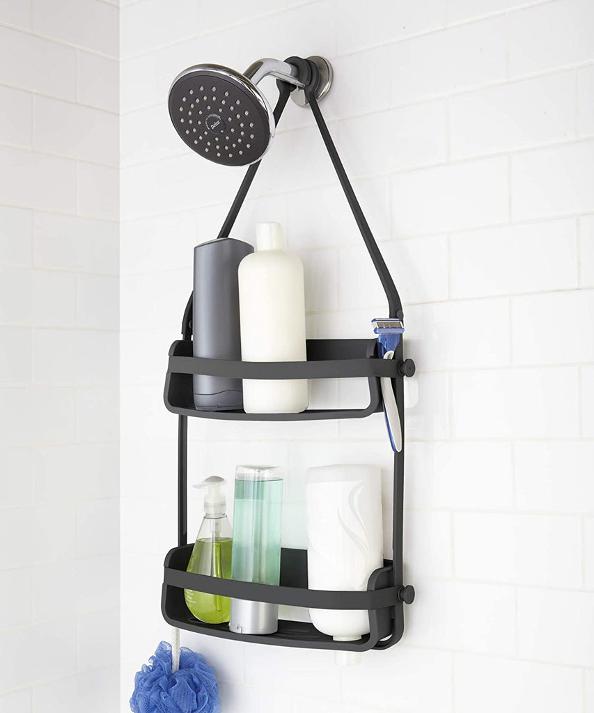 Flex No Rust Shower Caddy White Or Grey