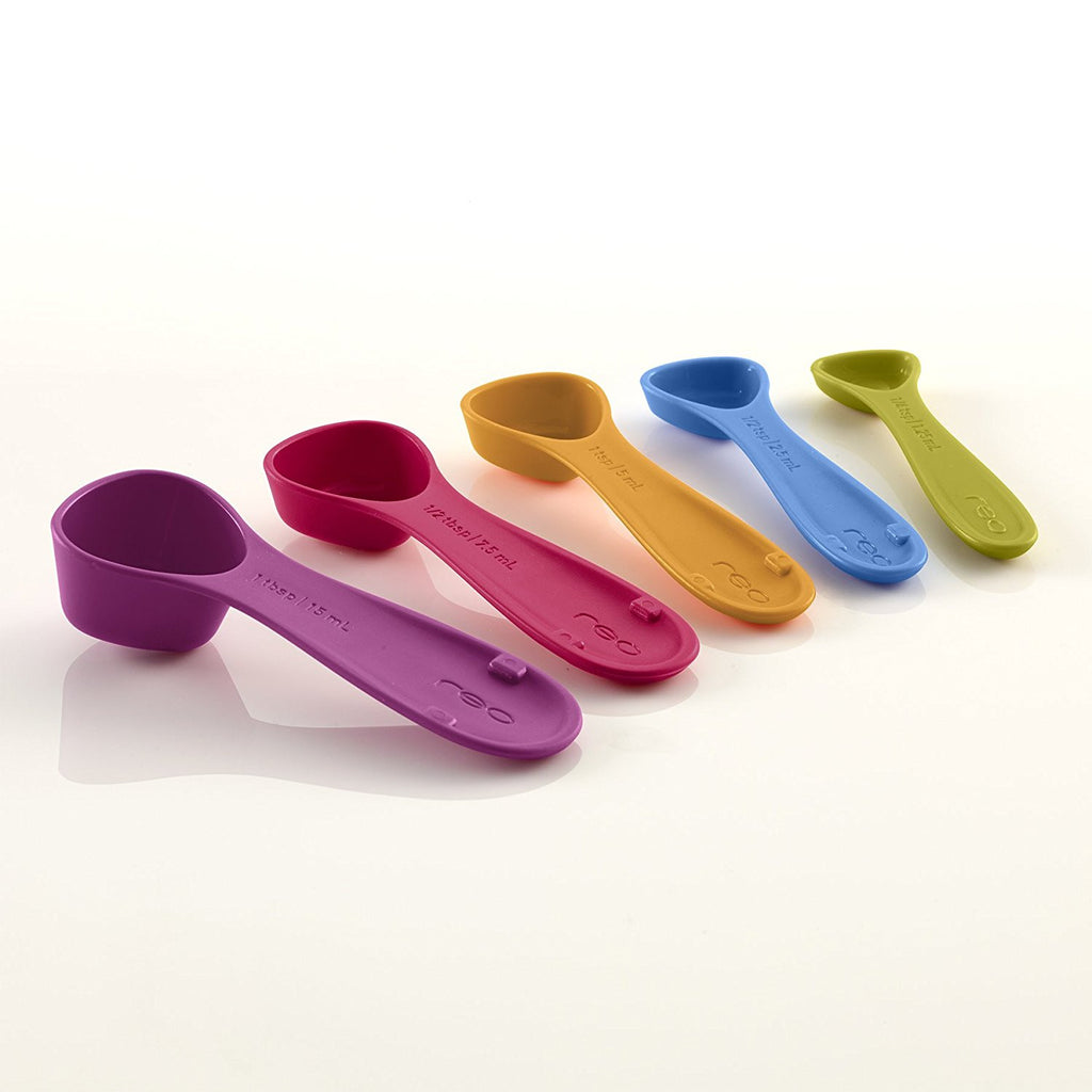 Reo Five Piece Snap Measuring Spoon Set - The Organised Store