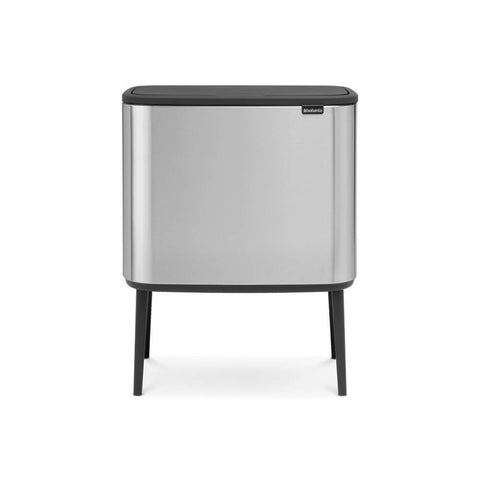 Pedal Bin Newicon 30L Metallic Grey