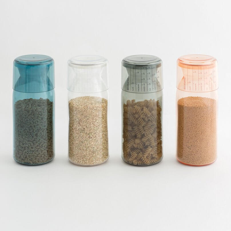 Storage Jar With Measuring Cup 1.3L - The Organised Store
