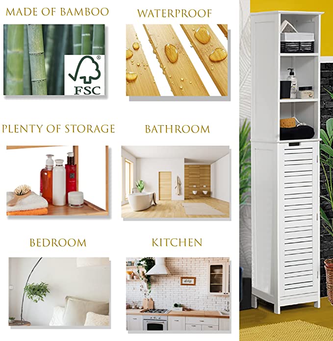 Tall thin bedroom storage discount