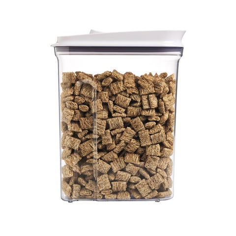 Square Stackable Canisters Mixed Size and Colour