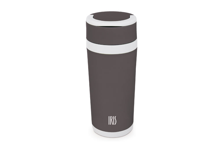 Thermal Internal Glass Mug/Bottle Grey 450 ml