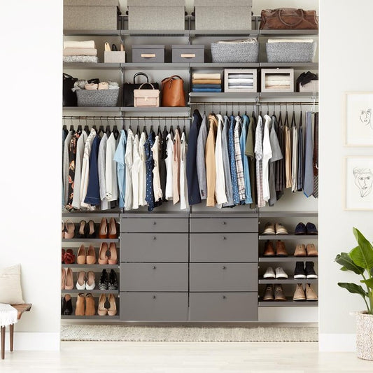 Box Front Grey - The Organised Store