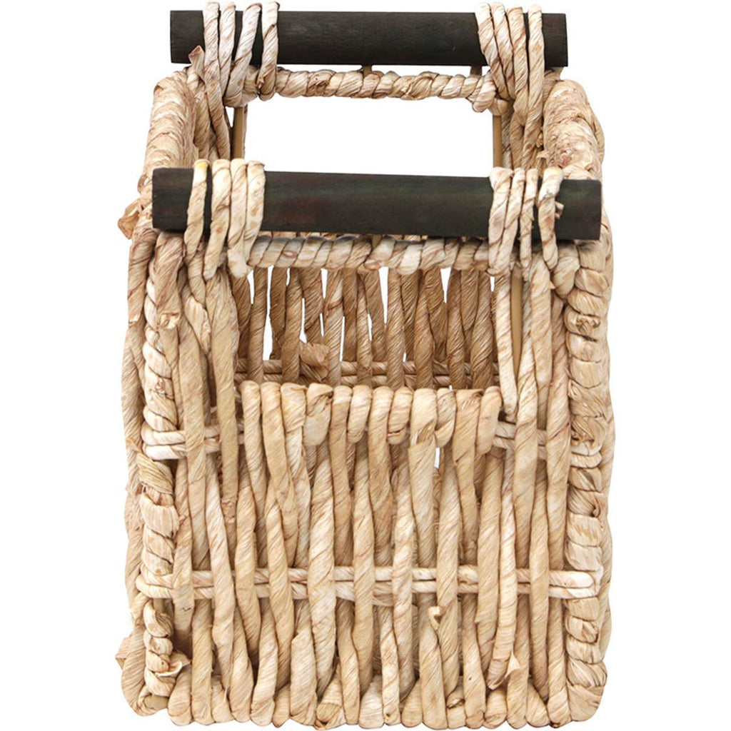 Rectangular Seagrass Baskets - Natural/Black