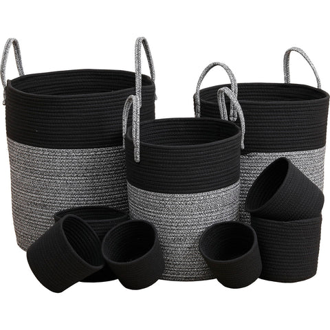 Jute Laundry Baskets - Various Sizes