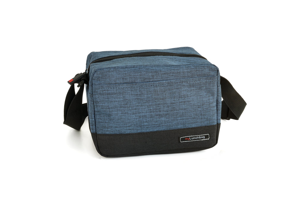 Real Lunchbag -Includes Glass Container Blue