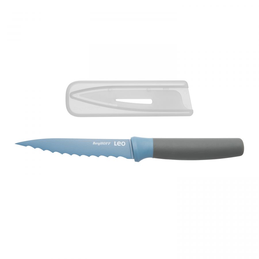 Serrated Utility Knife-Blue