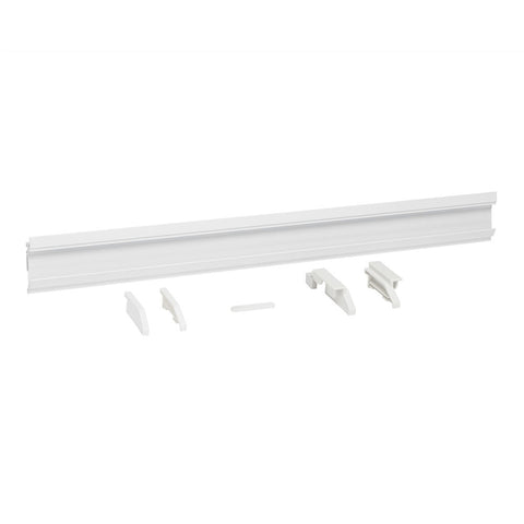 Storage Track Hook White- Pack of 3