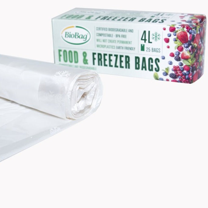 BioGrade Food & Freezer Bags- 4L /6L